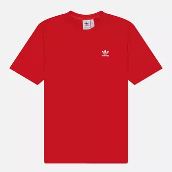 Мужская футболка adidas Originals Trefoil Essential, цвет красный, размер L