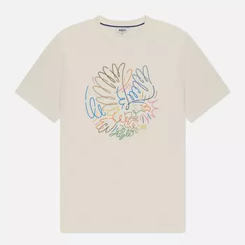 Мужская футболка Aigle Aigle Jordy Artwork Print, цвет бежевый, размер XXL