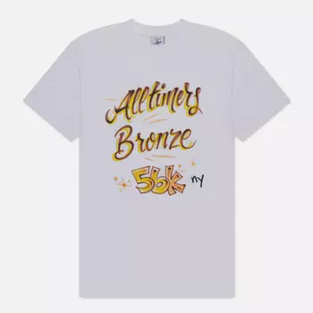 Мужская футболка Alltimers x Bronze 56K Lounge, цвет белый, размер XXL