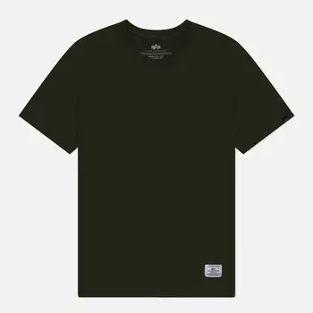 Мужская футболка Alpha Industries Essential Gen II, цвет оливковый, размер S