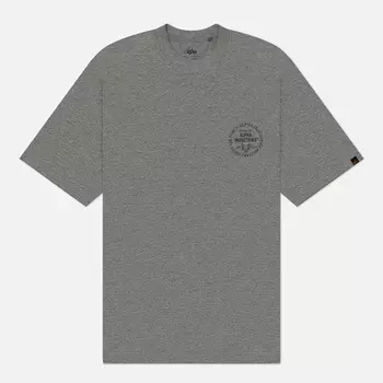 Мужская футболка Alpha Industries Uniform Type-01, цвет серый, размер XL