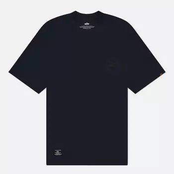 Мужская футболка Alpha Industries Uniform Type-01, цвет синий, размер M