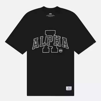 Мужская футболка Alpha Industries Uniform Uni, цвет чёрный, размер XXL