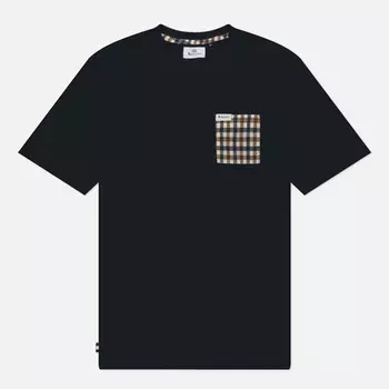 Мужская футболка Aquascutum Active Pocket Club Check, цвет синий, размер S