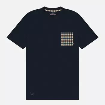 Мужская футболка Aquascutum Beach Sailor Check, цвет синий, размер XXL