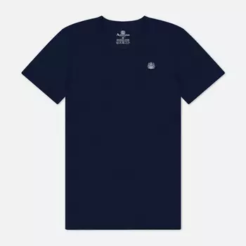 Мужская футболка Aquascutum Underwear Round Neck, цвет синий, размер S