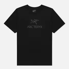 Мужская футболка Arcteryx Arc'word, цвет чёрный, размер M