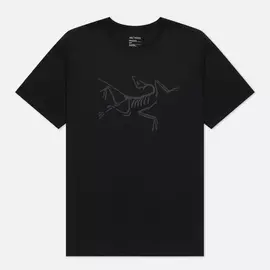 Мужская футболка Arcteryx Archaeopteryx SS, цвет чёрный, размер M
