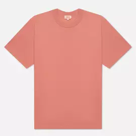 Мужская футболка Armor-Lux Heritage Plain Color, цвет розовый, размер XXS