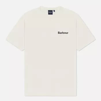 Мужская футболка Barbour Homelane, цвет белый, размер L