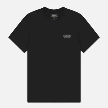 Мужская футболка Barbour Small Logo, цвет чёрный, размер XL