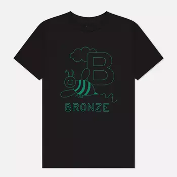 Мужская футболка Bronze 56K B Is For Bronze, цвет чёрный, размер XXL