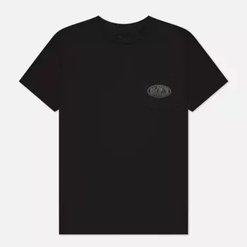 Мужская футболка Bronze 56K Reflective Oval Pocket, цвет чёрный, размер XXL