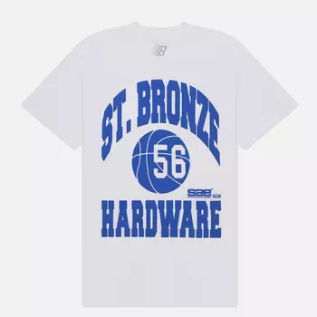 Мужская футболка Bronze 56K St. Bronze, цвет белый, размер XL