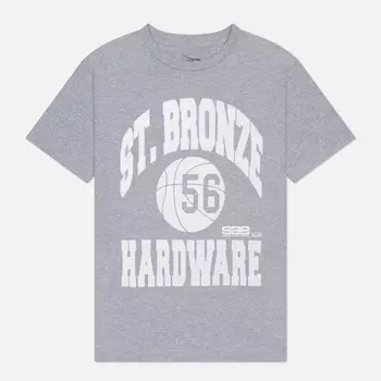 Мужская футболка Bronze 56K St. Bronze, цвет серый, размер L