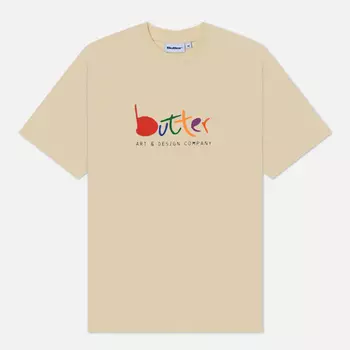 Мужская футболка Butter Goods Art, цвет бежевый, размер L