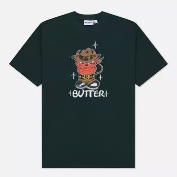 Мужская футболка Butter Goods Devil, цвет зелёный, размер S
