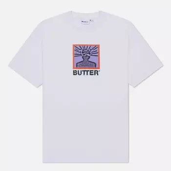 Мужская футболка Butter Goods Explosion, цвет белый, размер XXL
