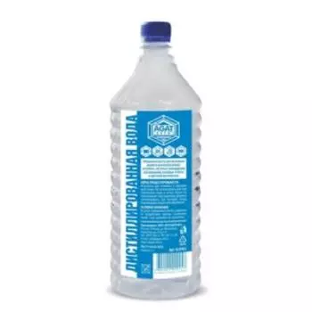 Вода дистиллированная Agat Avto, 1 л