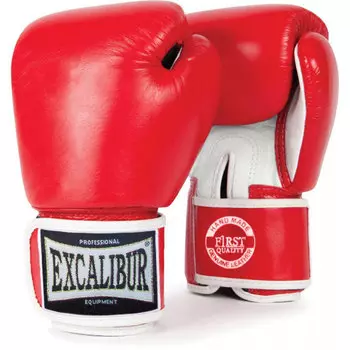 Боксерские перчатки профессиональные 8 oz Cowhide Grade A 560BF-2 Red