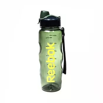 Бутылка для воды Reebok 0,75 RABT-P75GNREBOK, зеленая