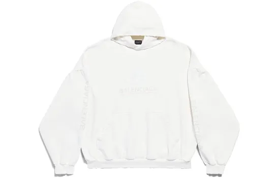 Толстовка унисекс белая Balenciaga, белый