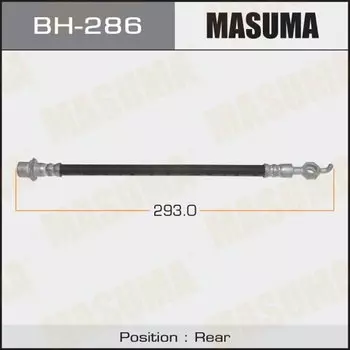 Шланг тормозной "Masuma" T- /rear/ Corolla AE101 .. GT, AE111