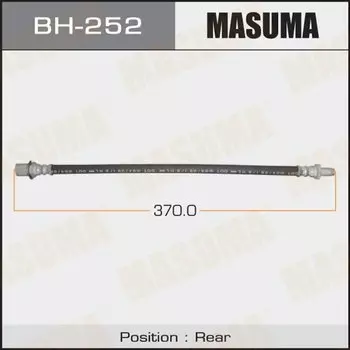 Шланг тормозной "Masuma" T- /rear/ Land Cruiser Prado ##J9# ( -0008) Central