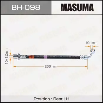 Шланг тормозной "Masuma" T- /rear/ Land Cruiser Prado ##J9#, Land Cruiser ##J8# LH