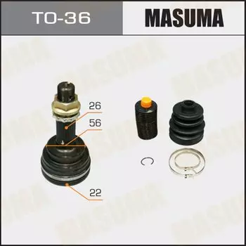 ШРУС MASUMA 22x56x26 (1/6)