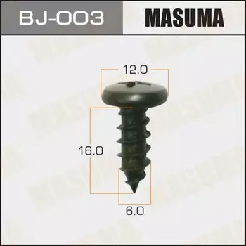 Саморез MASUMA BJ-003 6x16мм, 10 шт