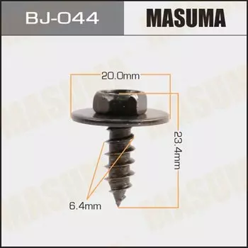 Саморез MASUMA BJ-044 6.4x23.4мм (OEM 90159-60525), 10 шт