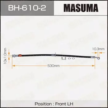 Шланг тормозной MASUMA H- /front/ CIVIC / FD# LH