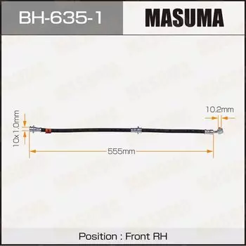 Шланг тормозной MASUMA N- /front/ MURANO Z50 RH