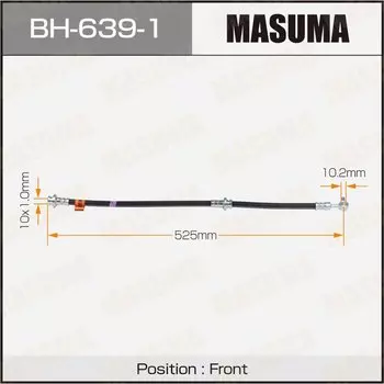 Шланг тормозной MASUMA N- /front/ MURANO Z51 RH