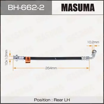 Шланг тормозной MASUMA N- /rear/ EX35, G37 / J50, HV36 LH