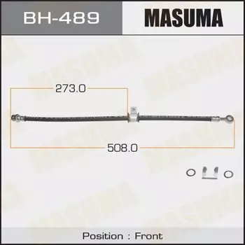 Шланг тормозной "Masuma" H- /front/ Accord SY