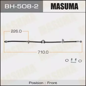 Шланг тормозной "Masuma" H- /front/ Ascot CE4, 5 LH