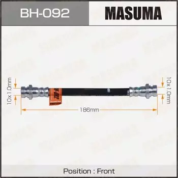 Шланг тормозной "Masuma" MMC- /front/ Pajero OUT