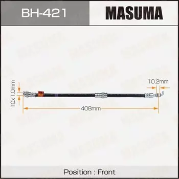 Шланг тормозной "Masuma" Mz- /front/ Familia BG3P, BHALP