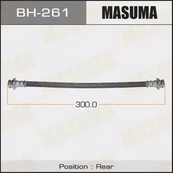 Шланг тормозной "Masuma" Mz- /rear/ Familia MVFY10, WEY10, VENY10 4WD