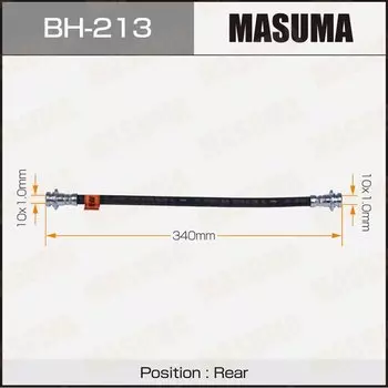Шланг тормозной "Masuma" N- /rear/ Pulsar N15, Sunny B14