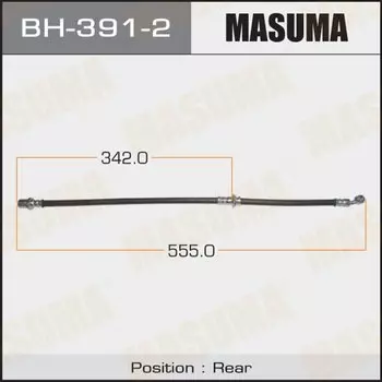 Шланг тормозной "Masuma" S- /rear/ Forester (0111- ) LH