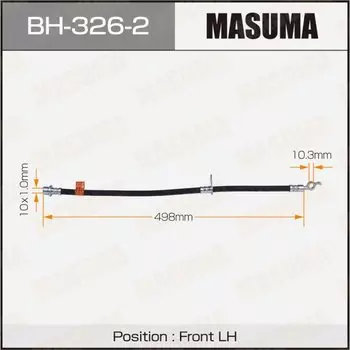 Шланг тормозной "Masuma" T- /front/ Camry Gracia MCV2#, SXV2# LH