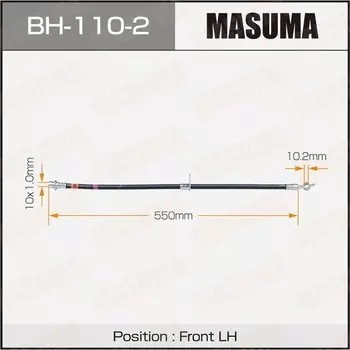 Шланг тормозной "Masuma" T- /front/ Camry/Vista CV/SV4# LH