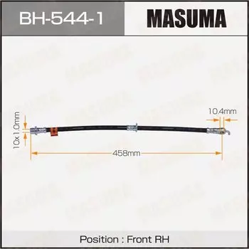 Шланг тормозной "Masuma" T- /front/ Harrier #CU3#, Kluger MHU28 RH
