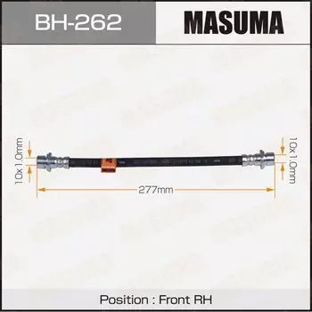 Шланг тормозной "Masuma" T- /front/ Land Cruiser ##J80, 81 Central RH