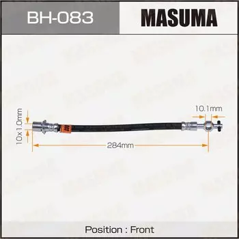 Шланг тормозной "Masuma" T- /front/ TownAce, LiteAce #R2#, #M5#
