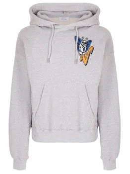 Худи хлопковое OFF-WHITE