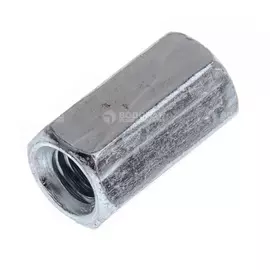 Гайка DIN6334 соединительная оцинк. М16 (2 шт) пак.